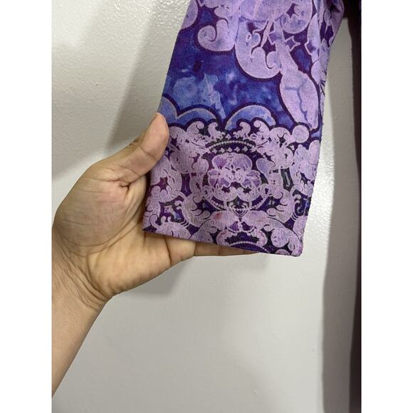 Y2K 90s Fairy Psychedelic Witchy Floral Mandala Boho Top 0X Flowy Artsy Hippie - Picture 4 of 14